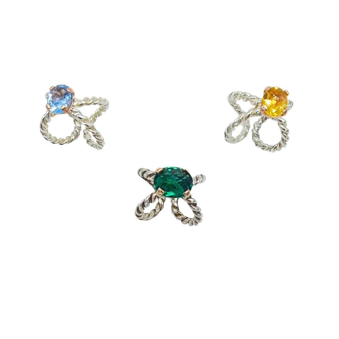 Anello "Doppi Intrecci" Tina Canzano Jewels