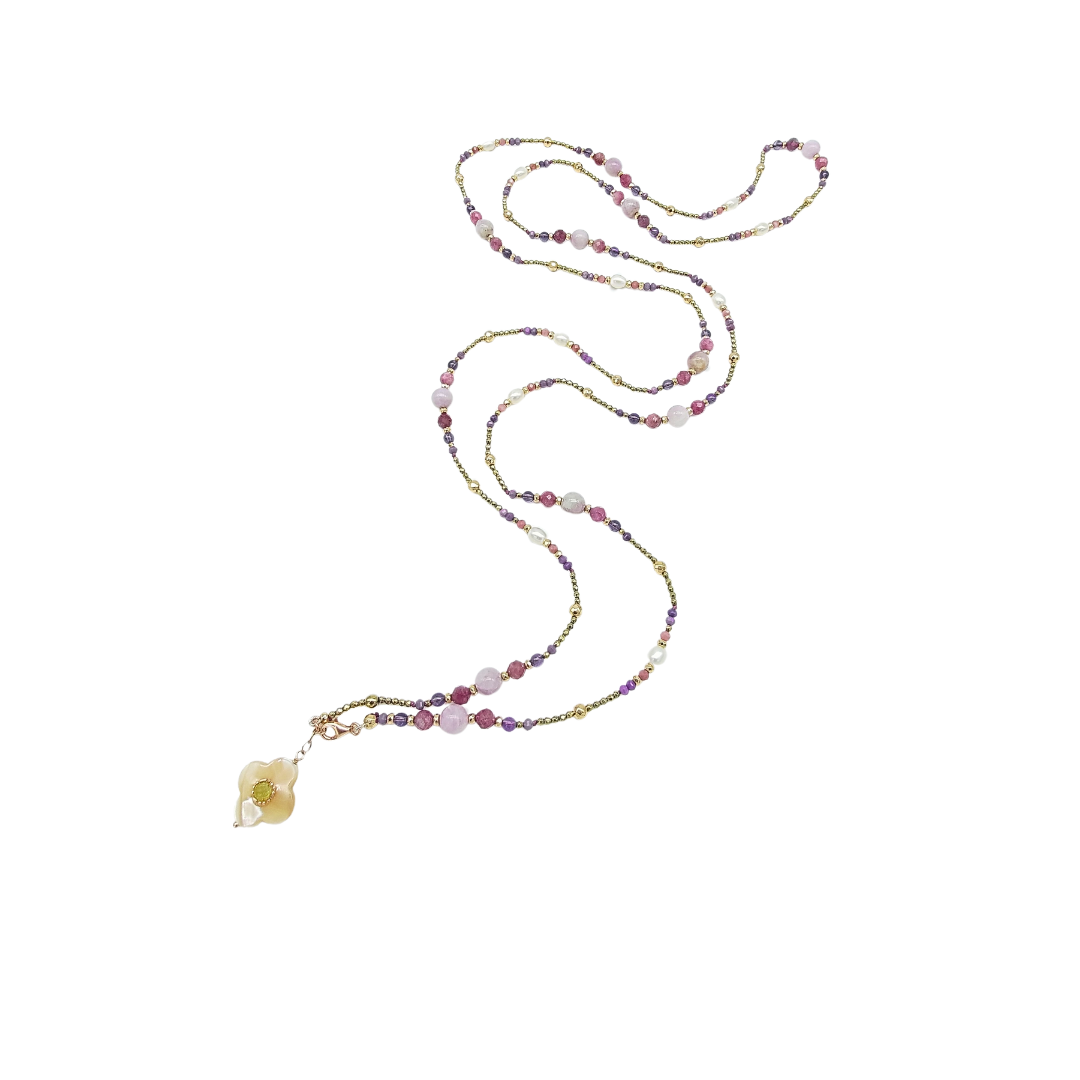 Collana "Fantasy Flower" Madreperla Tina Canzano Jewels