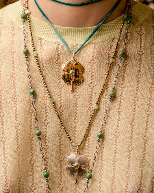 Ciondolo "Quadrifoglio" Piccolo Tina Canzano Jewels