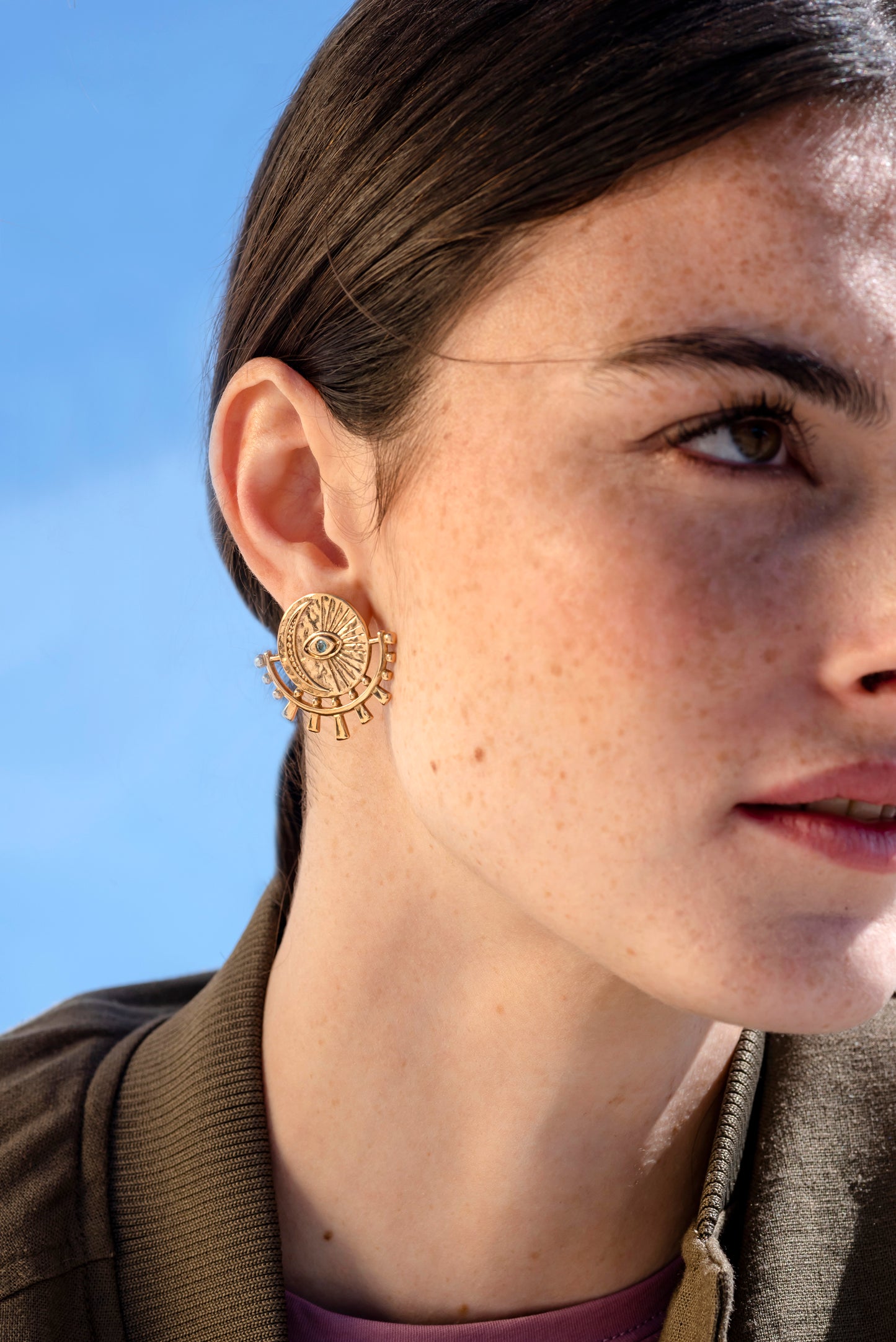 Orecchini "Occhio di Horus" Tina Canzano Jewels