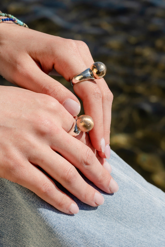 Anello "Sfera" Tina Canzano Jewels