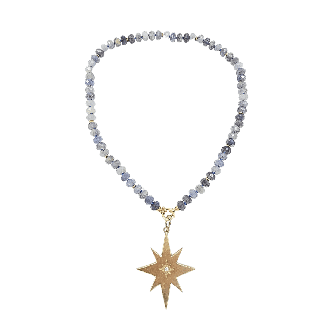 Collana "Stella dei Venti" 2.0 Iolite Tina Canzano Jewels