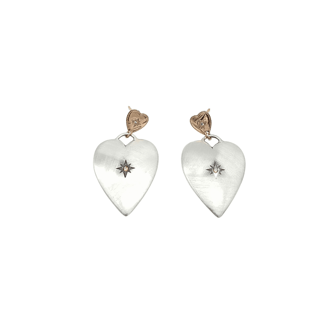 Orecchini "Cuore dei Venti" Argento Tina Canzano Jewels