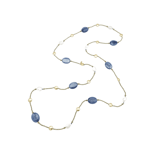 Filo Intelligente " Kianite & Perle" Tina Canzano Jewels