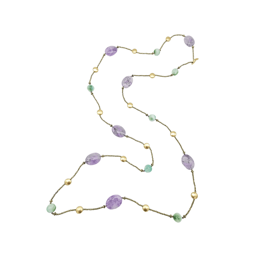 Filo Intelligente "Ametista Lavanda & Angelite" Tina Canzano Jewels