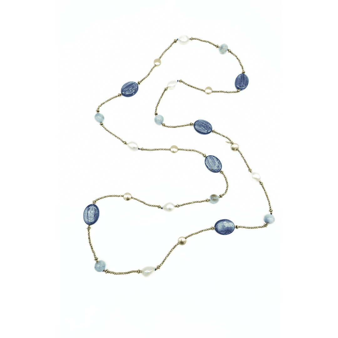 Filo Intelligente "Angelite & Kianite" Tina Canzano Jewels