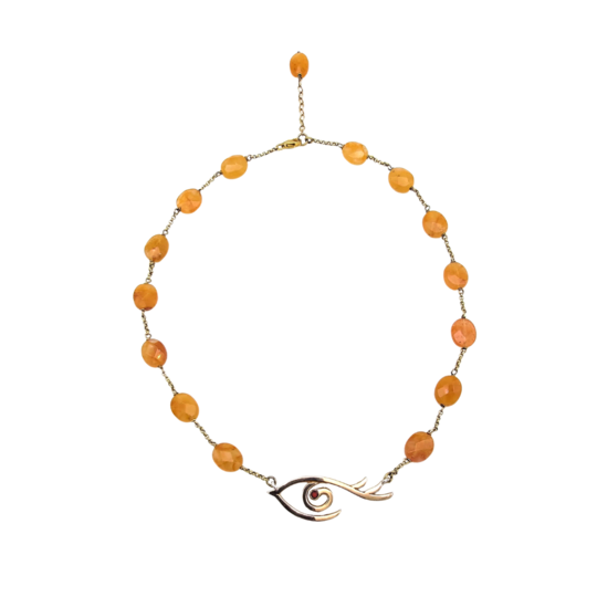Collana Choker "Occhio di Parthenope" Tina Canzano Jewels