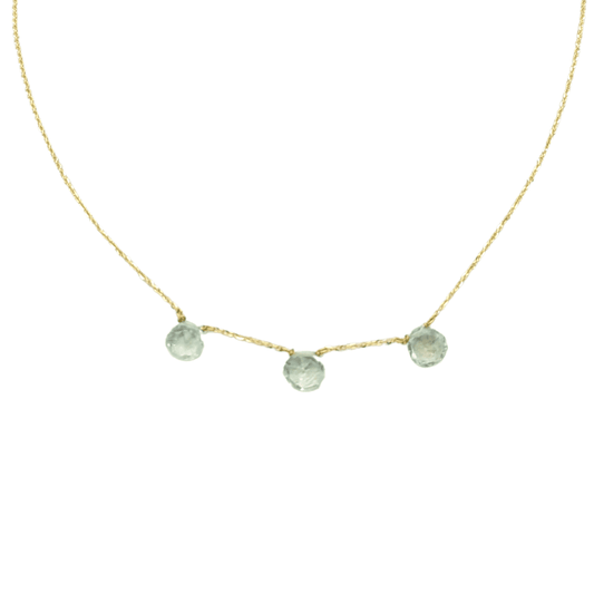 Collana "Gold" Prasiolite Tina Canzano Jewels