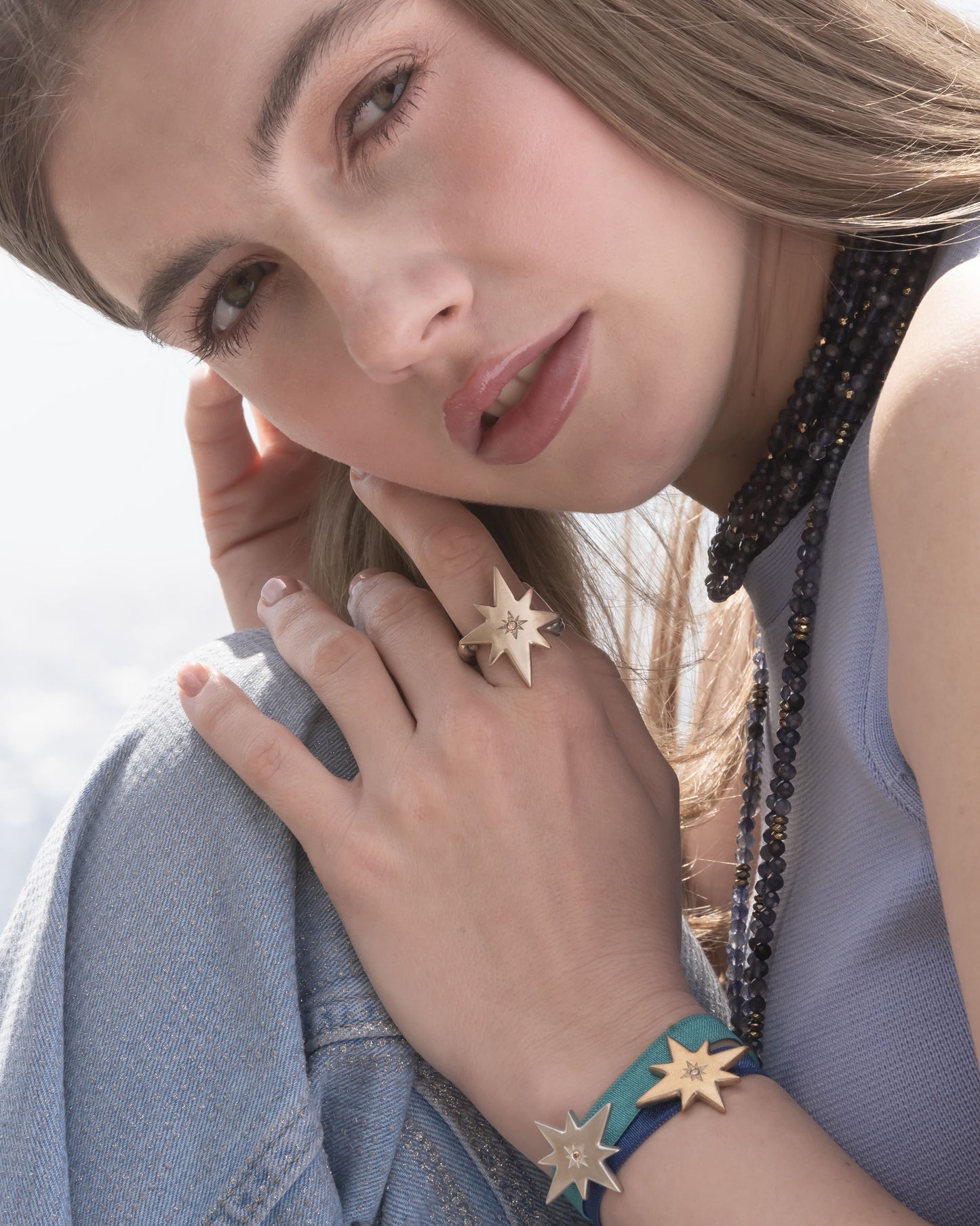 ANELLO STELLA GRANDE CIELO STELLATONEW! - Caterina Mariani - Foto 4