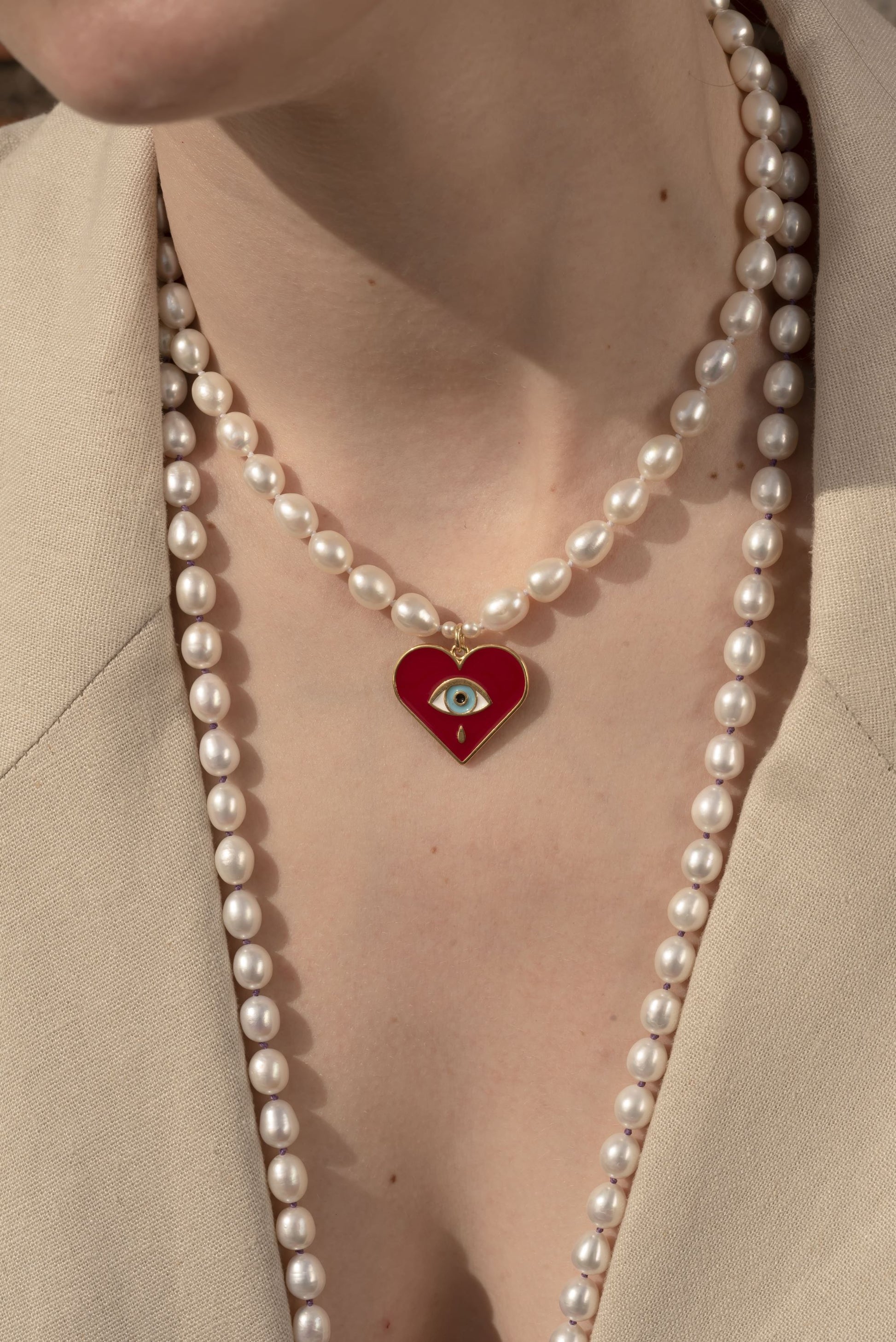 Collana "Crying Heart" Perle Tina Canzano Jewels