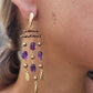 Orecchini "Sherazad" Ametista Tina Canzano Jewels
