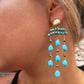 Orecchini "Sherazad" Turchese Tina Canzano Jewels