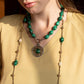 Collana "Medusa" Malachite Tina Canzano Jewels