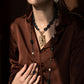 Filo Intelligente "Fluorite & Perle Barocche" Tina Canzano Jewels